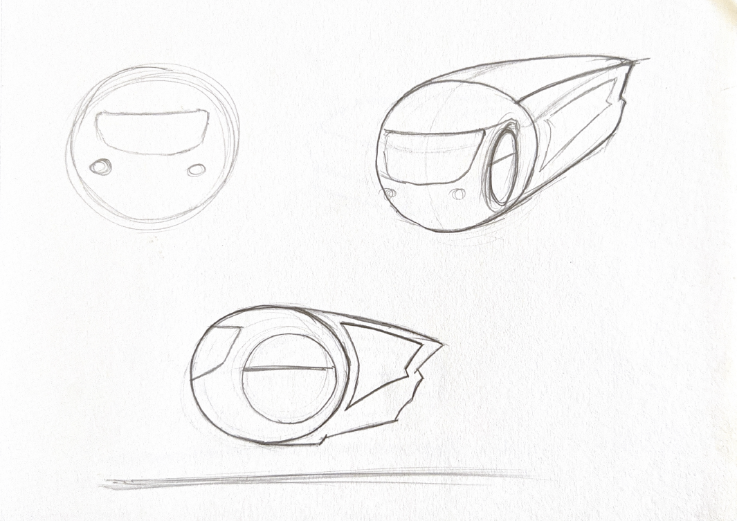 Flying pod 2 sketch