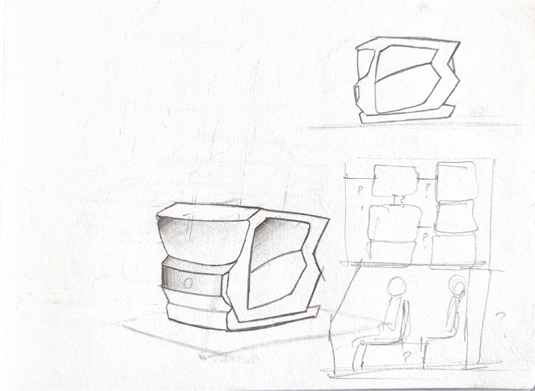 Flying pod 3 sketch