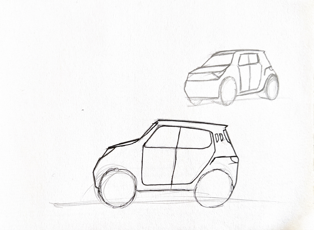 Micro car 1 sketch