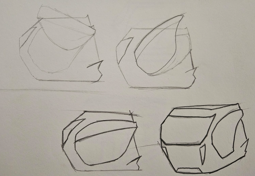 Flying pod 4 sketch