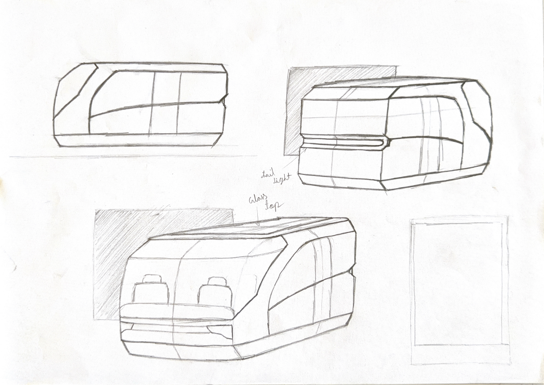 Levitating pod 2 sketch