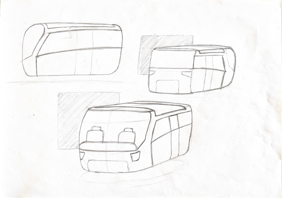 Levitating pod 3 sketch