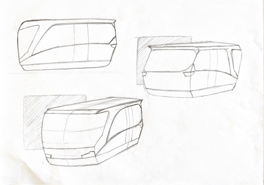 Levitating pod 4 sketch