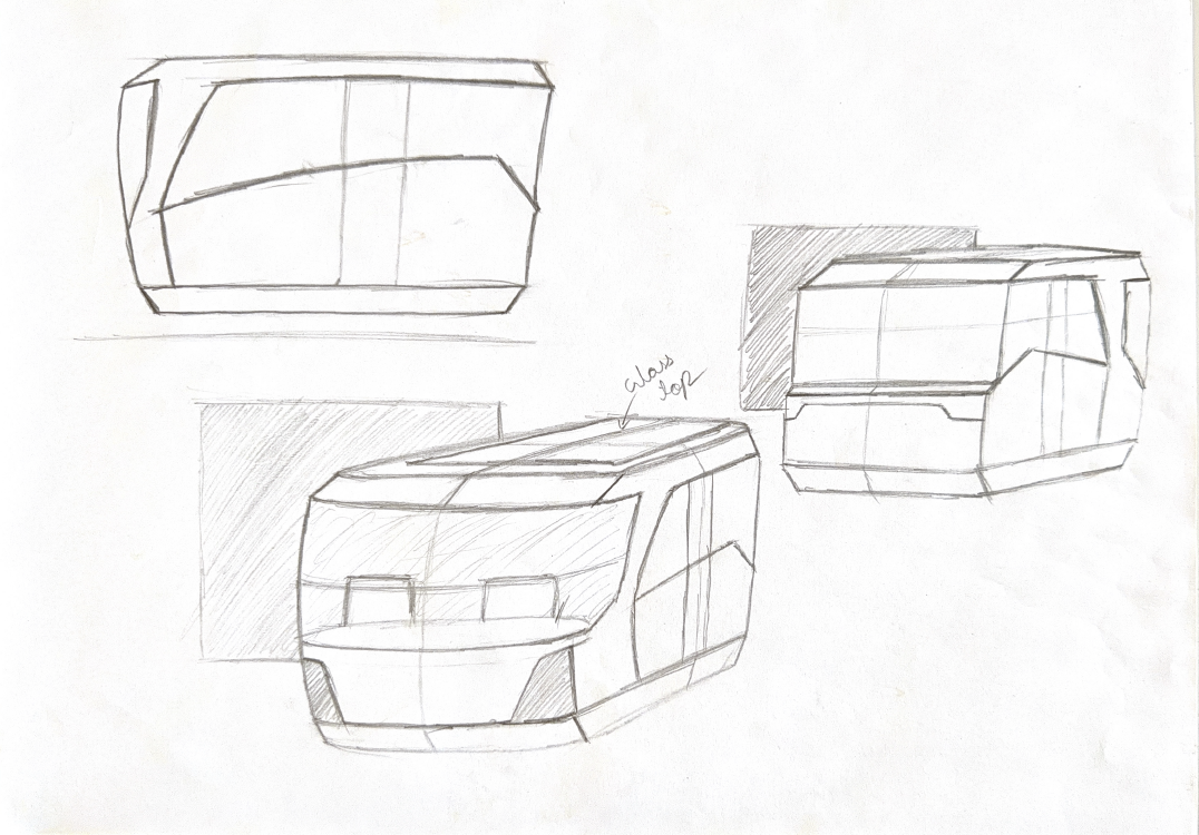 Levitating pod 5 sketch