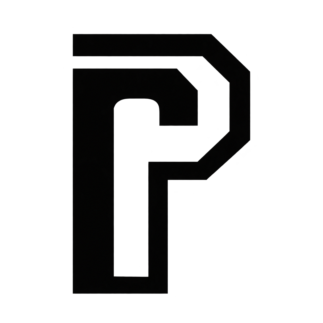 Roodren Patel Monogram Logo
